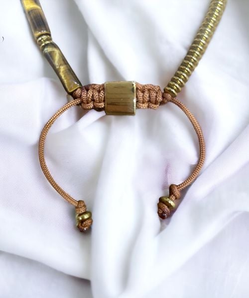 Kaplangözü-Hematit Makrome Bileklik