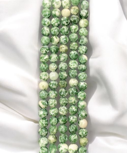 6mm Yeşil Benekli Jasper