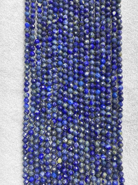 LAPİS LAZULİ 3MM FASET KESİM