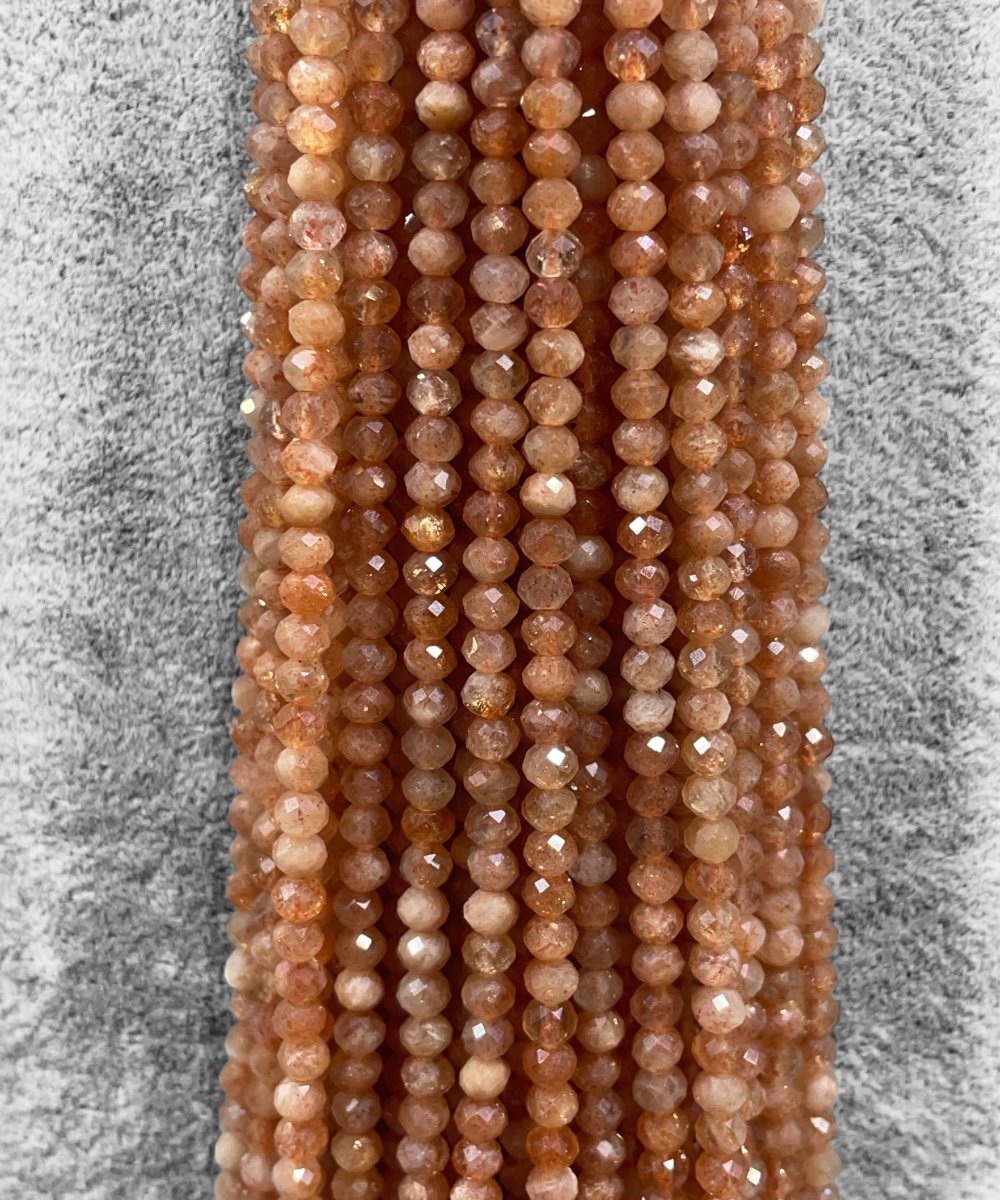 GÜNEŞ TAŞI 3*4MM FASET KESİM