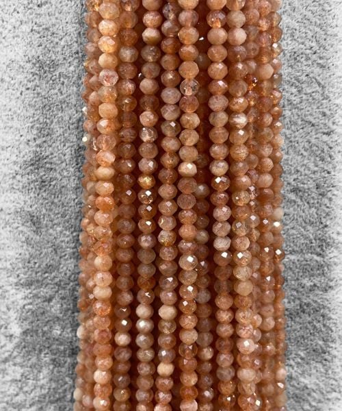 GÜNEŞ TAŞI 3*4MM FASET KESİM