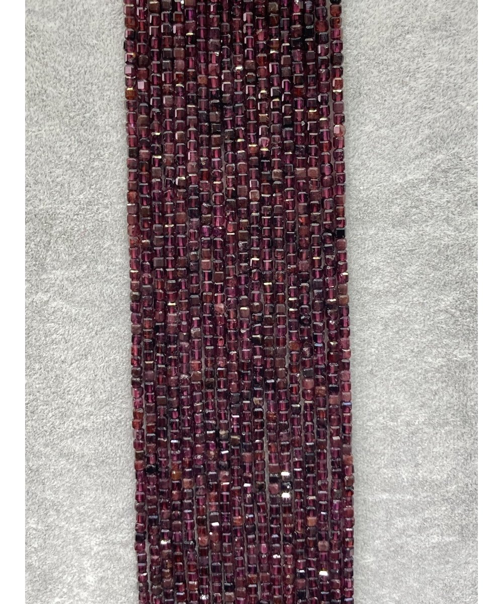 GRANAT-GARNET-LAL KÜP 2,5 MM FASET
