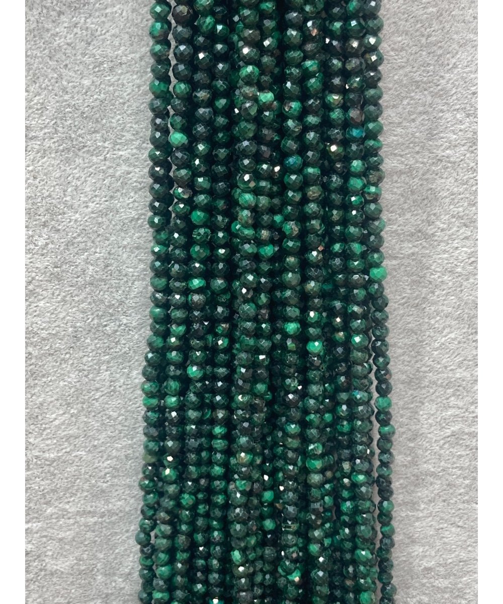 MALAHİT 3MM FASET KESİM