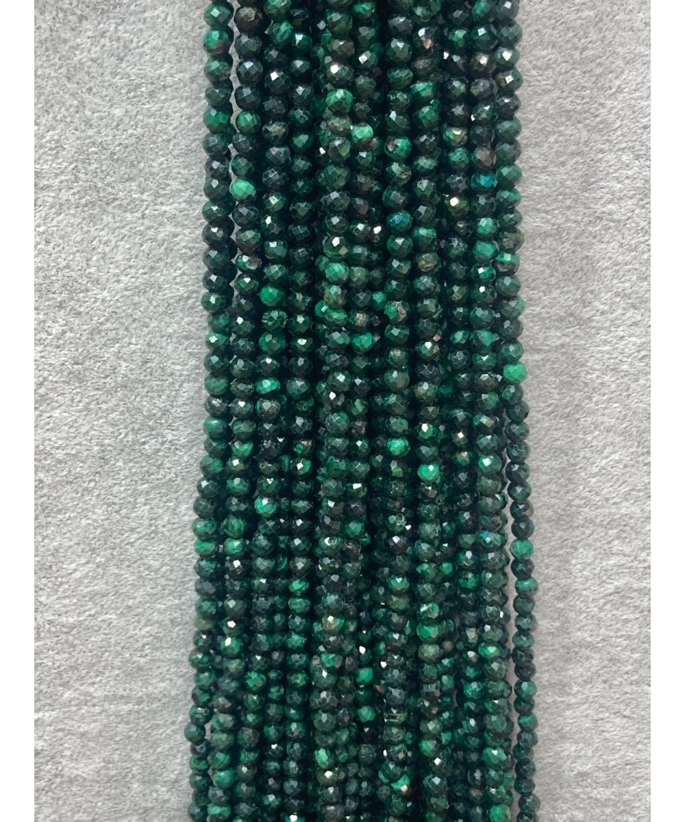 MALAHİT 3MM FASET KESİM