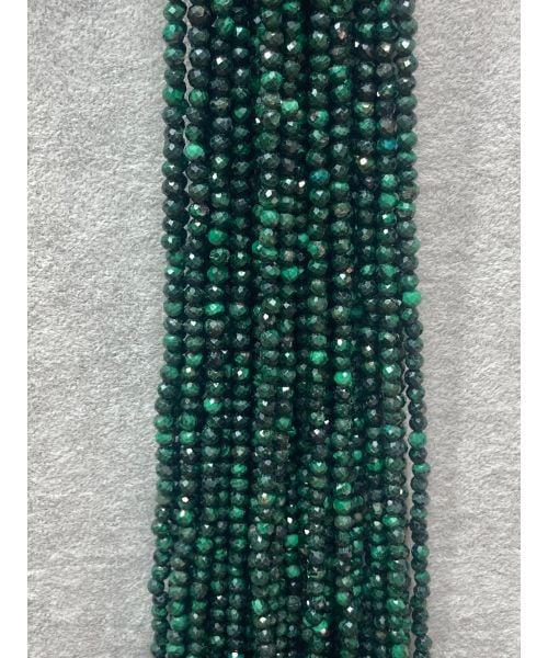 MALAHİT 3MM FASET KESİM