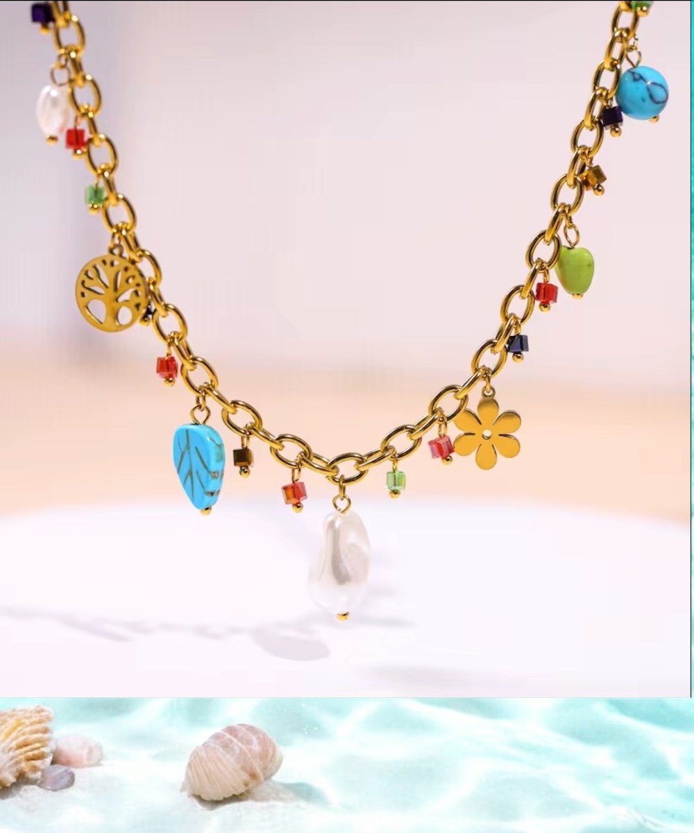 OCEAN STİL  KOLYE 1