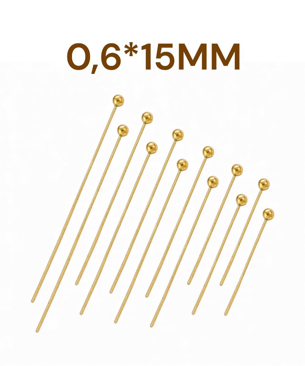 ÇELİK 0,6*15MM TOP BAŞLI ÇİVİ