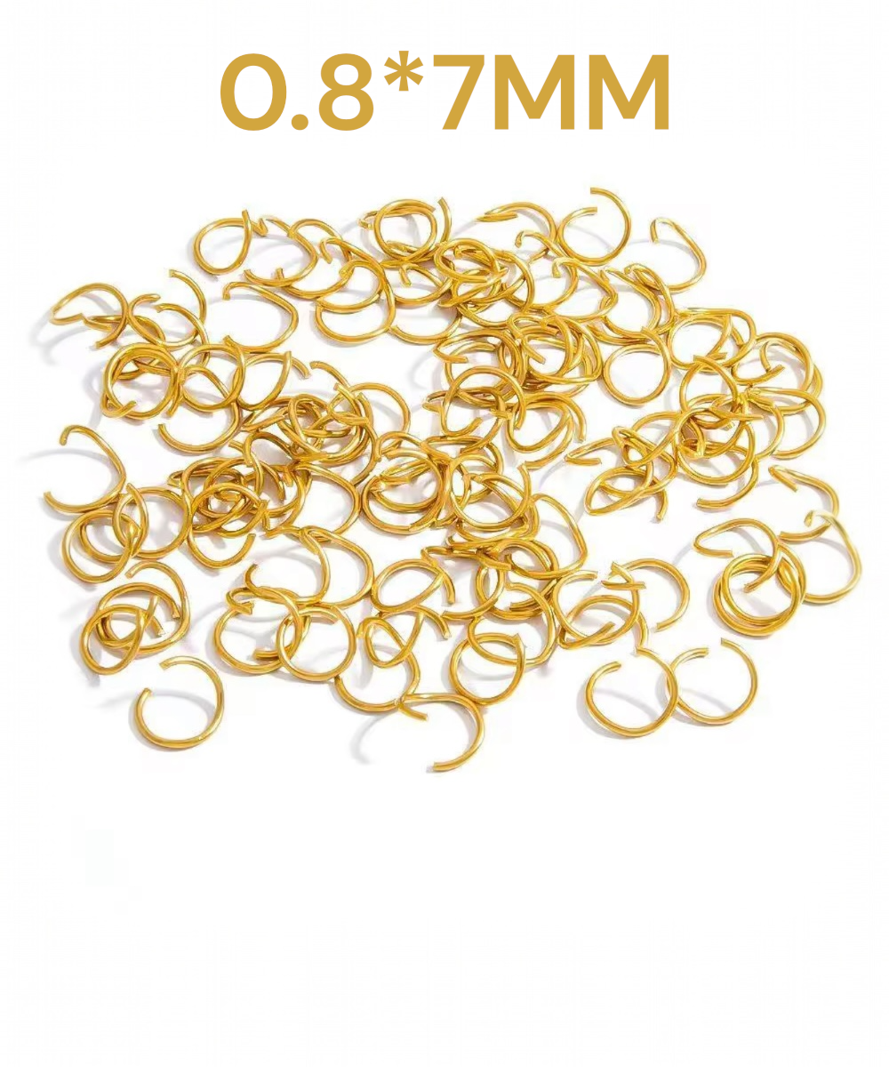 ÇELİK 18K HALKA  0.8*7MM