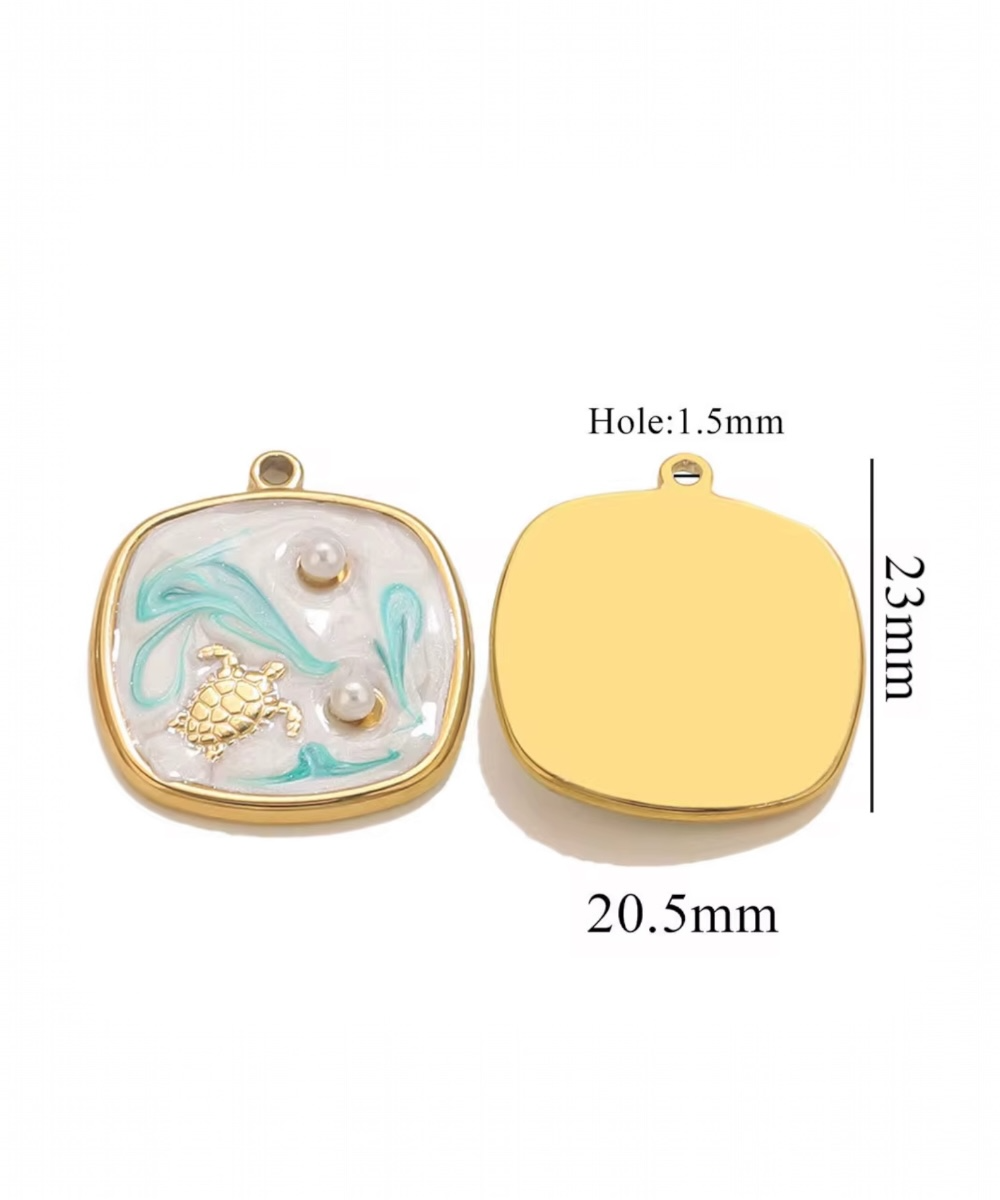 ÇELİK OCEAN KOLYE UCU 6