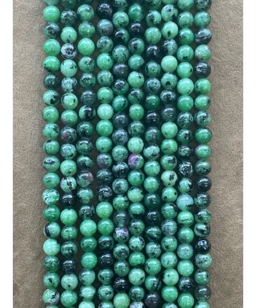 6mm Ruby zeosit(Anyolit)