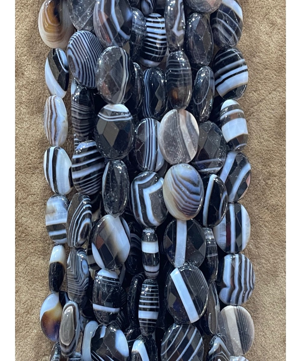 Akik Oval 13*15mm Faset Kesim