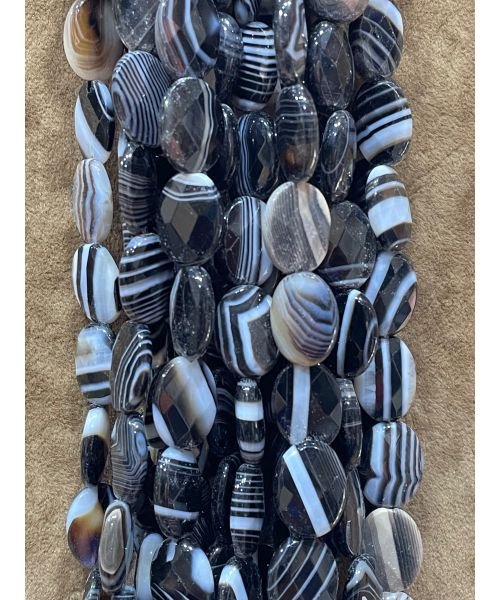 Akik Oval 13*15mm Faset Kesim