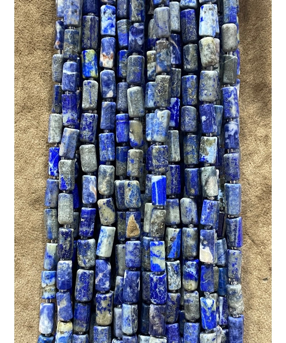 5*12mm Tube Kesim Lapis Lazuli