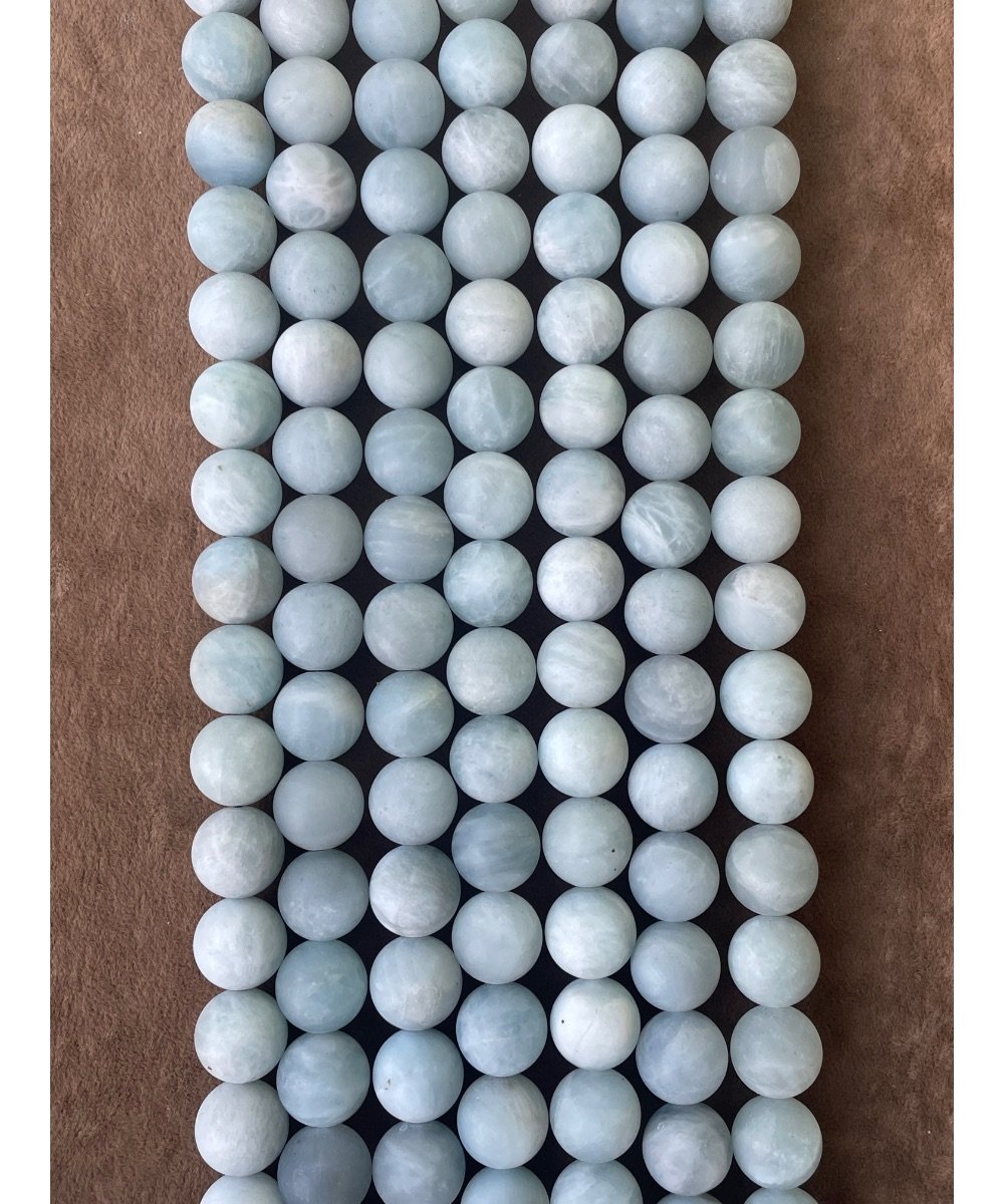 12mm Mat Akuamarin