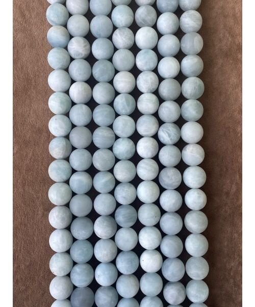 12mm Mat Akuamarin