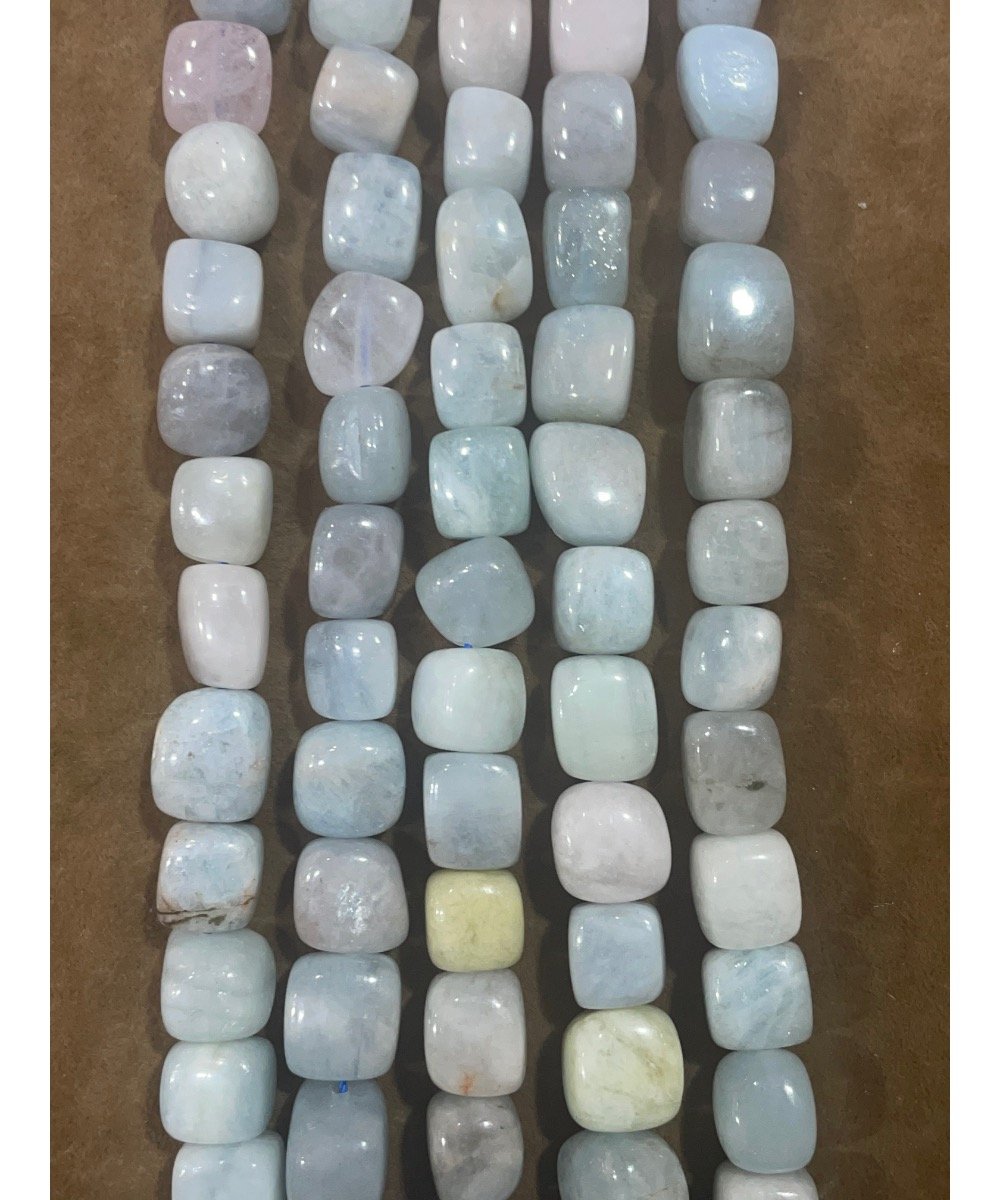 Akuamarin 14mm Küp Kesim